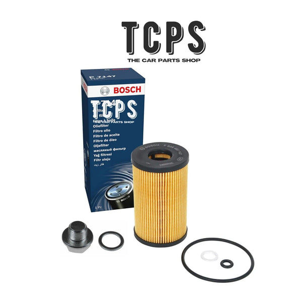 FOR KIA PROCEED 1.6 CRDi 2007+ REPLACEMENT BOSCH OIL FILTER WITH SUMP PLUG