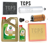 FITS BMW 418d 2.0 F36 FULL REPLACEMENT KIT WITH 6L CASTROL OIL & ALL FILTERS