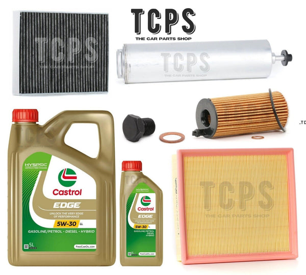 FITS BMW 418d 2.0 F36 FULL REPLACEMENT KIT WITH 6L CASTROL OIL & ALL FILTERS