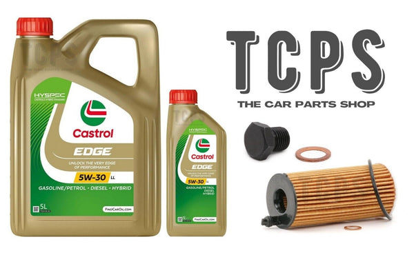FITS BMW 418d 2.0 F36 REPLACEMENT 6L CASTROL OIL + OIL FILTER + SUMP PLUG