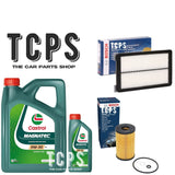 FOR HYUNDAI TUCSON 1.7 CRDi 2015+ BOSCH OIL AND AIR FILTERS KIT WITH 6L CASTROL