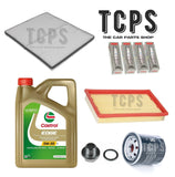 FITS SUZUKI IGNIS 1.3 PETROL 2003+ FULL SERVICE KIT INC 5L CASTROL + ALL FILTERS