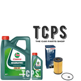 FOR HYUNDAI TUCSON 1.7 CRDi 2015+ BOSCH OIL FILTER AND 6L CASTROL MOTOR OIL