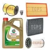 FITS VW ARTEON 2.0 TDI MK1 REPLACEMENT KIT WITH 5L CASTROL OIL + ALL FILTERS