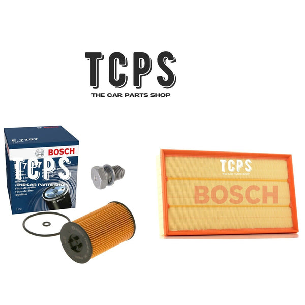 FOR VW ARTEON 2.0 TDI 2017+ BOSCH OIL AND AIR FILTER SERVICE PACK WITH SUMP PLUG