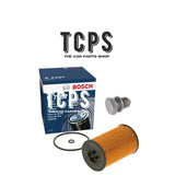 FOR VW ARTEON 2.0 TDI 2017+ REPLACEMENT BOSCH OIL FILTER WITH SUMP PLUG