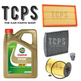 FITS VW ARTEON 2.0 TDI MK1 SERVICE KIT 5L CASTROL WITH OIL + AIR + CABIN FILTERS