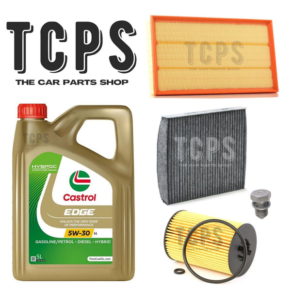 FITS VW ARTEON 2.0 TDI MK1 SERVICE KIT 5L CASTROL WITH OIL + AIR + CABIN FILTERS