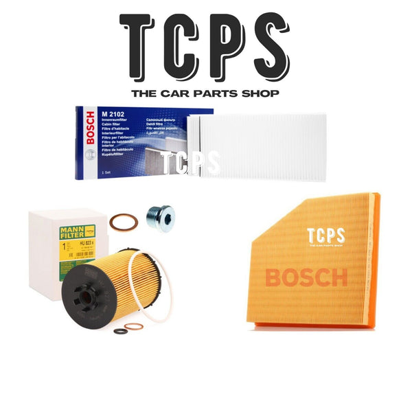 FOR BMW 650i 4.8 E64 PREMIUM BOSCH SERVICE FILTER KIT