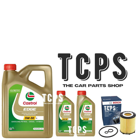 FOR MERCEDES C200 2.0 W205 2013+ OIL REPLACEMENT KIT BOSCH FILTER & 7L CASTROL