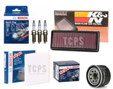 FOR SMART FORTWO 1.0 COUPE 451 BOSCH SERVICE FILTER KIT K & N AIR + 3 BOSCH PLUG