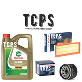 FITS SMART FORTWO 1.0 2015+ BOSCH AIR AND OIL FILTER SERVICE KIT WITH 4L CASTROL