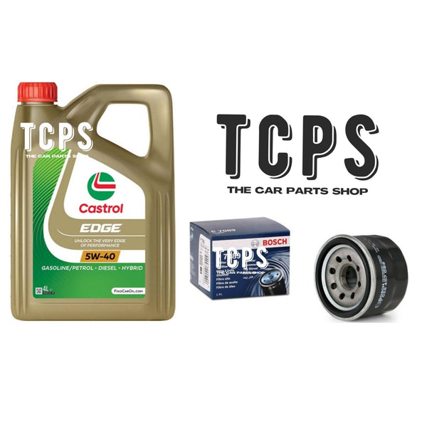 FITS SMART FORTWO 1.0 2015+ OIL REPLACEMENT KIT BOSCH FILTER & 4L CASTROL OIL