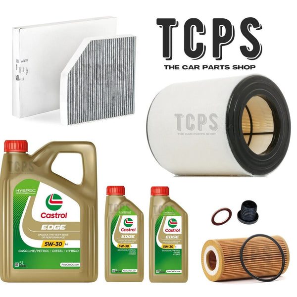 FITS AUDI A7 3.0 TDI 2010+ KIT WITH 7L CASTROL OIL + OIL + AIR + CABIN FILTERS