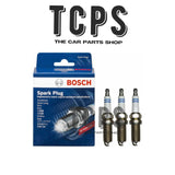 FITS SMART FORTWO 1.0 2015+ REPLACEMENT THREE BOSCH SPARK PLUGS