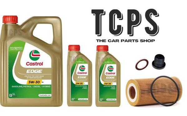 FITS AUDI A7 3.0 TDI 2010+ REPLACEMENT 7L CASTROL 5W30 WITH OIL FILTER + SUMP