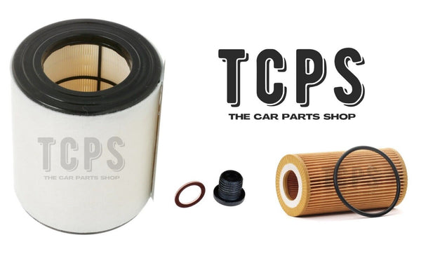 FITS AUDI A7 3.0 TDI 2010+ REPLACEMENT OIL AND AIR FILTER WITH SUMP PLUG