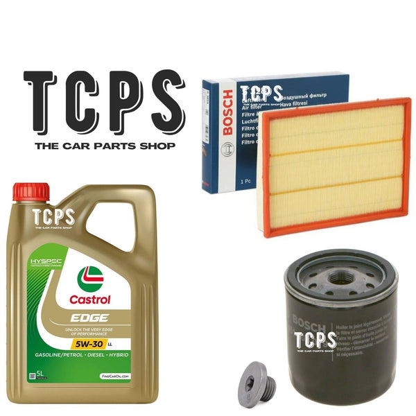 FITS VAUXHALL ZAFIRA 1.6 MK2 BOSCH OIL AND AIR FILTER WITH 5L CASTROL MOTOR OIL
