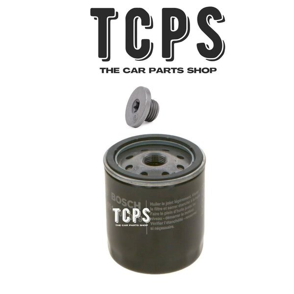 FITS VAUXHALL ZAFIRA 1.6 MK2 REPLACEMENT BOSCH OIL FILTER WITH SUMP PLUG