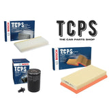 FOR FORD FOCUS 2.0 ZETEC 1998+ BOSCH  OIL AIR CABIN FILTERS SERVICE KIT