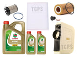 FOR AUDI Q7 3L V6 TDI S LINE 2015+ FULL SERVICE KIT WITH 7L CASTROL 5W30 OIL