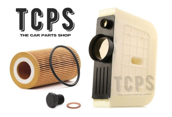 FOR AUDI Q7 3L V6 TDI S LINE 2015+ REPLACEMENT OIL & AIR FILTERS WITH SUMP PLUG