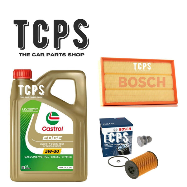 FOR VW TIGUAN 2.0 TDI AD1 2016+ BOSCH OIL FILTER & 5L CASTROL MOTOR OIL