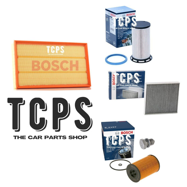 FOR VW TIGUAN 2.0 TDI AD1 2016+ BOSCH FILTER ONLY SERVICE KIT AIR OIL CABIN FUEL