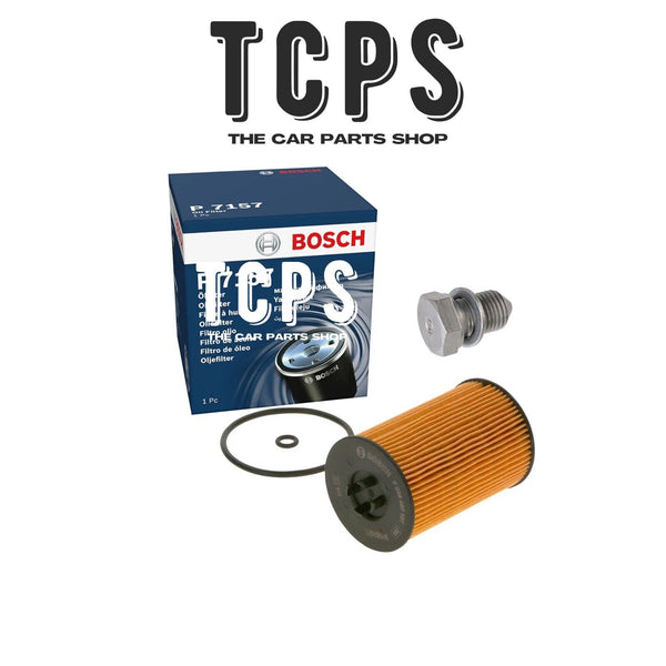 FOR VW TIGUAN 2.0 TDI AD1 2016+ BOSCH OIL FILTER AND SUMP PLUG