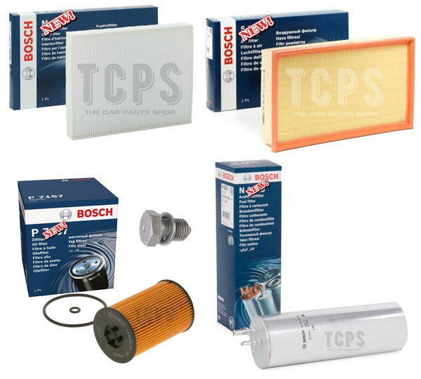 FOR VW TRANSPORTER 2.0 TDI T30 MK6 FULL SERVICE FILTER KIT ALL NEW BOSCH FILTERS