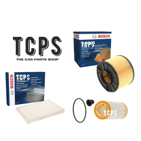 FITS AUDI A4 2.0 TFSI MHEV 2015+ BOSCH OIL AIR CABIN FILTERS SERVICE KIT