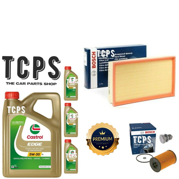 FOR VW TRANSPORTER T6 2.0 TDI FULL BOSCH OIL AND AIR FILTER WITH 8L CASTROL OIL