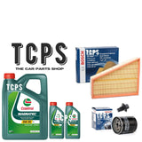 FITS FORD MONDEO MK4 1.8 TDCI 2007+ BOSCH OIL AND AIR FILTER WITH 6L CASTROL OIL