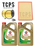 FOR VW TRANSPORTER 2.0 TDI T30 MK6 KIT INC 8L CASTROL OIL + OIL + AIR FILTERS
