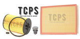 FOR VW TRANSPORTER 2.0 TDI T30 MK6 OIL + AIR REPLACEMENT FILTERS WITH SUMP