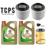 FOR AUDI S8 MK3 4L TFSI 32V REPLACEMENT 10L CASTROL OIL WITH OIL & AIR FILTERS