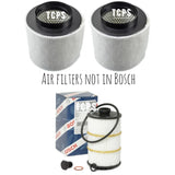 FITS AUDI A8 S8 4.0 TFSI 2012+ BOSCH OIL FILTER AIR FILTER SUMP PLUG SERVICE KIT