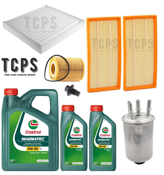 FOR RANGE ROVER SPORT 3.0 TD L494 2013+ FULL SERVICE KIT INCL 6L CASTROL OIL
