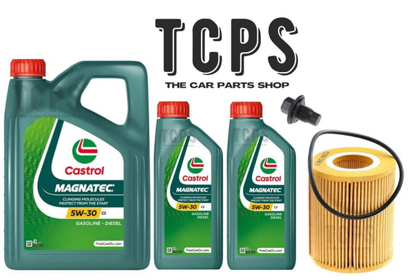 FOR RANGE ROVER SPORT 3.0 TD L494 2013+ REPLACEMENT 6L CASTROL OIL & OIL FILTER