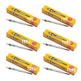 6 X NGK CERAMIC GLOW PLUGS FOR MERCEDES E-CLASS E350 BLUETEC AMG SPORT S212