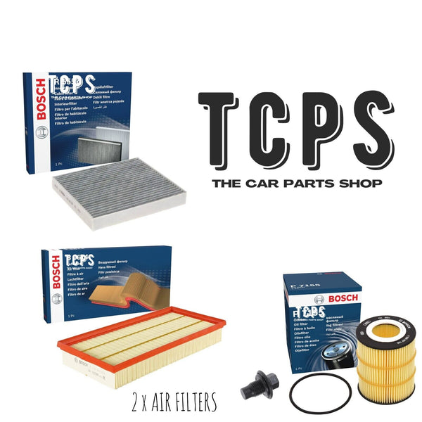 FOR RANGE ROVER SPORT SDV6 L494 3.0 TD 2013+ BOSCH OIL AIR CABIN FILTERS KIT