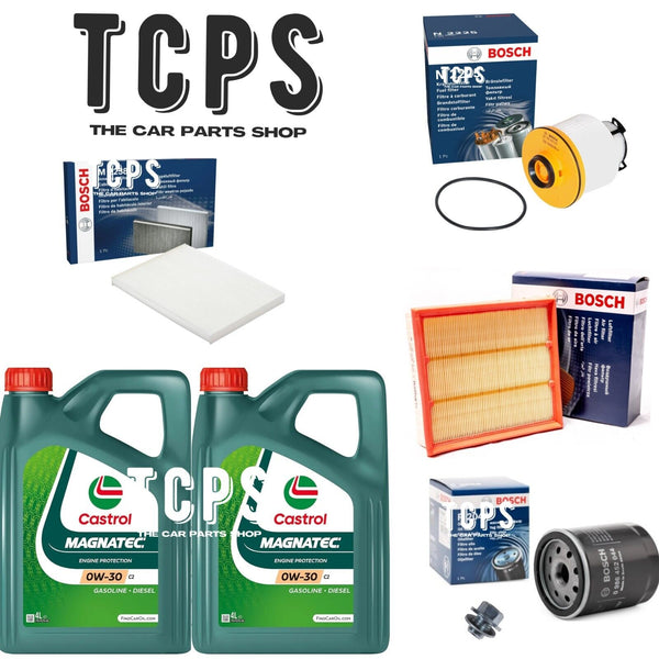 FITS TOYOTA HILUX 2.4 H2L 2015+ FULL BOSCH SERVICE KIT WITH 8L CASTROL 0W30 OIL