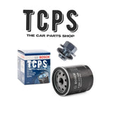 FITS TOYOTA HILUX 2.4 H2L 2015+ BOSCH OIL FILTER WITH SUMP PLUG