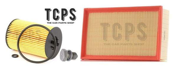 FOR SKODA SUPERB MK3 COMBI 2.0 TDI REPLACEMENT OIL FILTER & AIR FILTER  & SUMP
