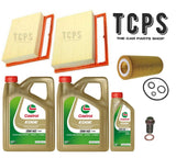 FITS MERCEDES S600 220 5.5 1998+ REPLACEMENT 9L CASTROL + OIL + AIR + FILTERS
