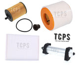 FOR AUDI A6 MK4 2L TDI MHEV COMPLETE REPLACEMENT FILTER KIT WITH SUMP PLUG