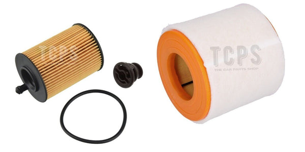 FOR AUDI A6 MK4 2L TDI MHEV SERVICE OIL AND AIR FILTER REPLACEMENT KIT & SUMP PL