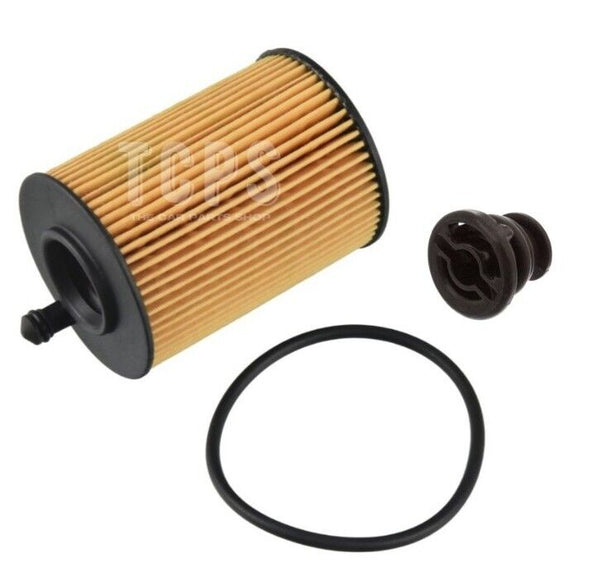 FOR AUDI A6 MK4 2L TDI MHEV SERVICE OIL FILTER AND SUMP PLUG REPLACEMENT