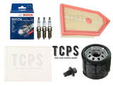 FOR FORD FIESTA MK8 1.0 MHEV FULL REPLACEMENT FILTER KIT WITH SPARK PLUGS & SUMP