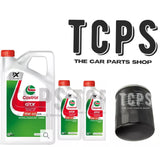 FITS ISUZU RODEO TFS 3.0 TD 2002+ OIL FILTER  & 7L CASTROL GTX 15W40 MOTOR OIL